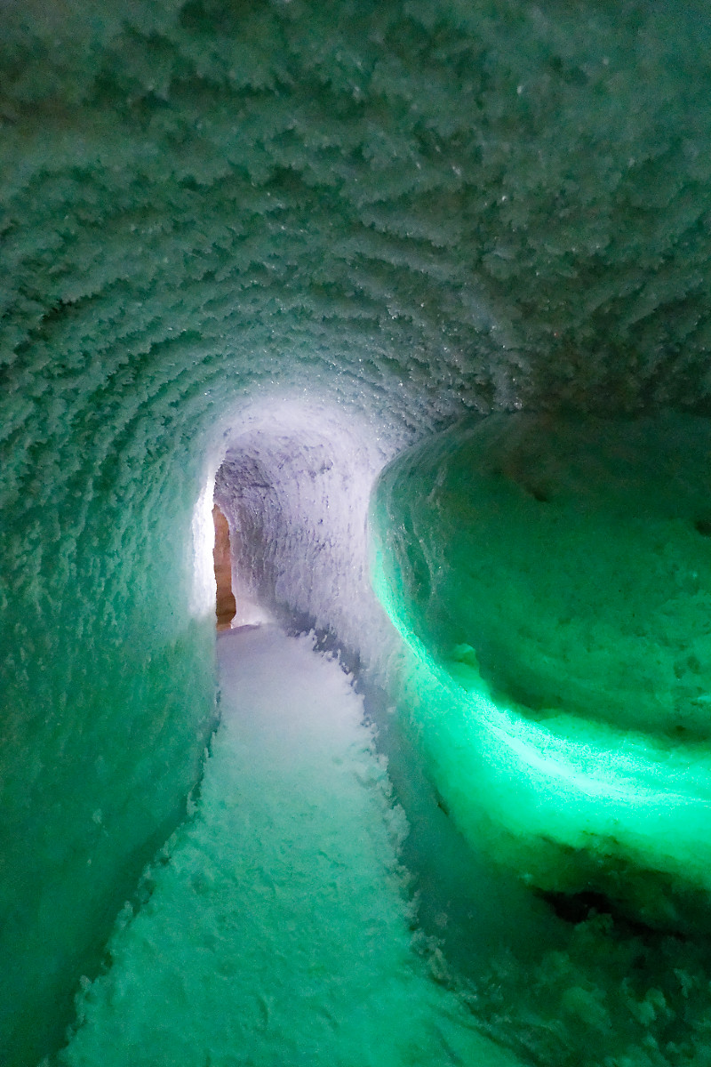 Klimapark Icetunnel