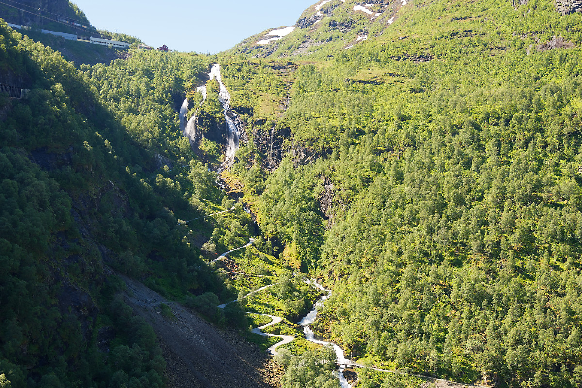 View from Flåmbana